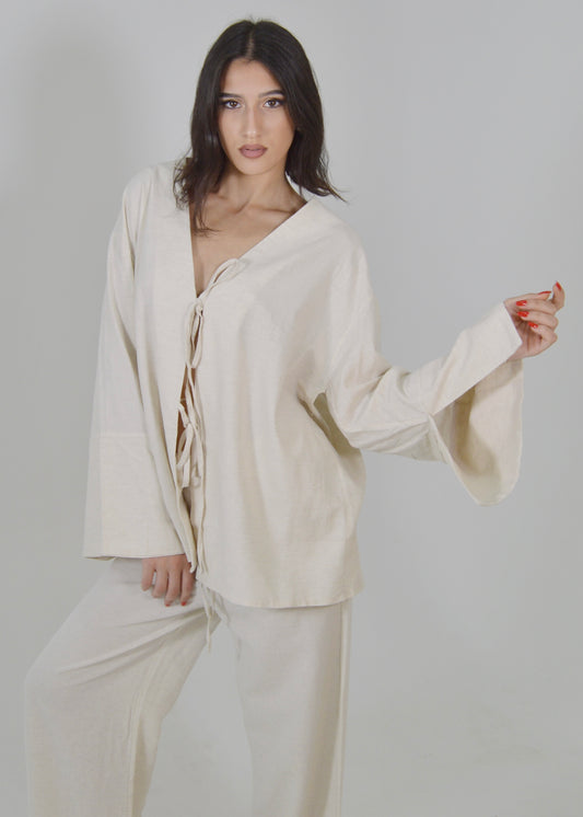 Conjunto Dos Piezas De Lino